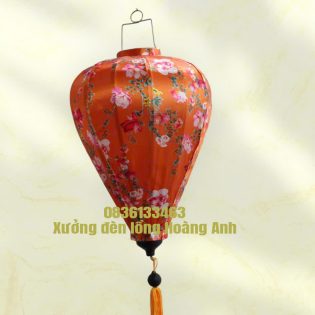 Lồng đèn củ tỏi 3D màu cam