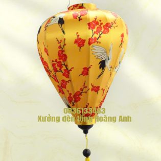 Lồng đèn củ tỏi 3D màu vàng